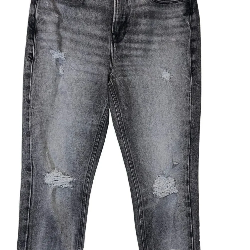 Good American Good Girlfriend Jean Womens 2 26‎ In Black Style GG602BT High Rise
